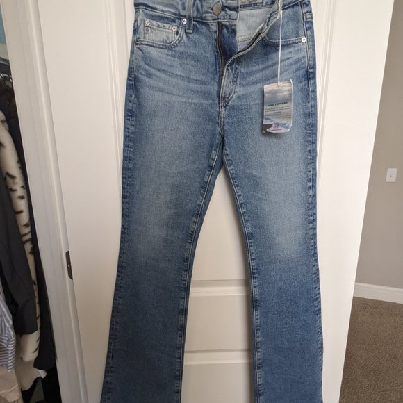 AG Adriano Goldschmied jeans alexxis boot jean high rise in color sundance - Picture 3 of 5